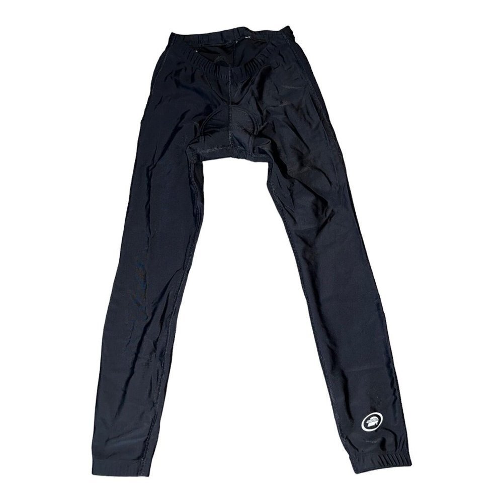 PERFORMANCE BIKE Black Cycling Padded Leggings Pants Sz L
